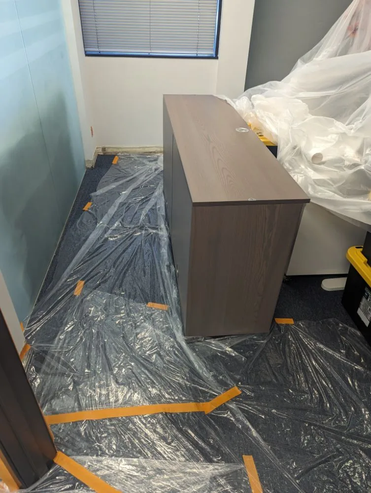 Careful teardown with floor protection during a deconstruction job in Orange County, CA